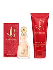 Jimmy Choo I Want Choo Eau de Parfum 40ml & Body Lotion 100ml Gift Set - Image 1 of 1