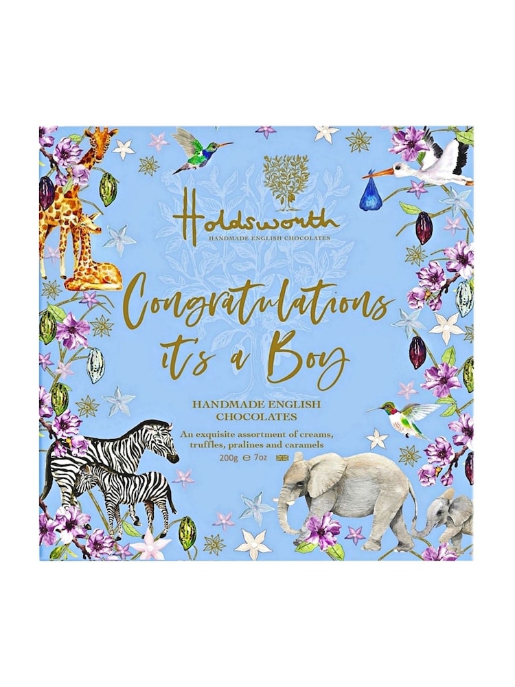Holdsworth It's A Boy (Large) Chocolates & Truffles 200g - Image 1 of 4