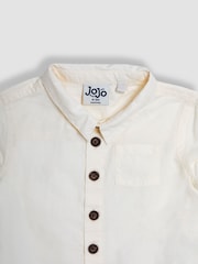 JoJo Maman Bébé Navy Blue 4-Piece Shirt & Trousers Set With Blazer & Bow Tie - Image 11 of 11