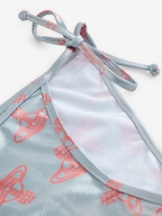 Vivienne Westwood Grey Anglo Orb Triangle Bikini Briefs - Image 5 of 7