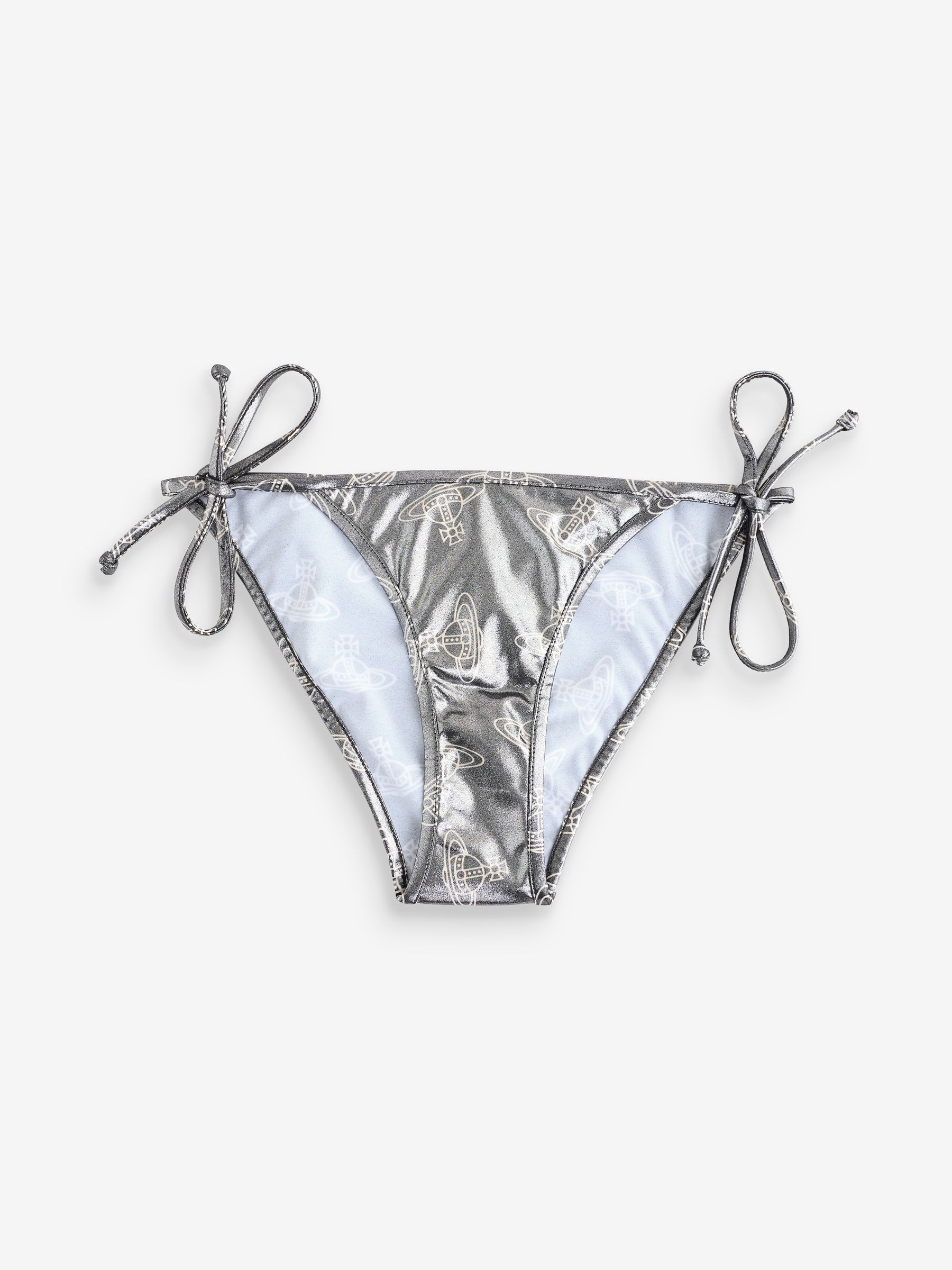 Buy Black Vivienne Westwood Anglo Orb Triangle Black Bikini from