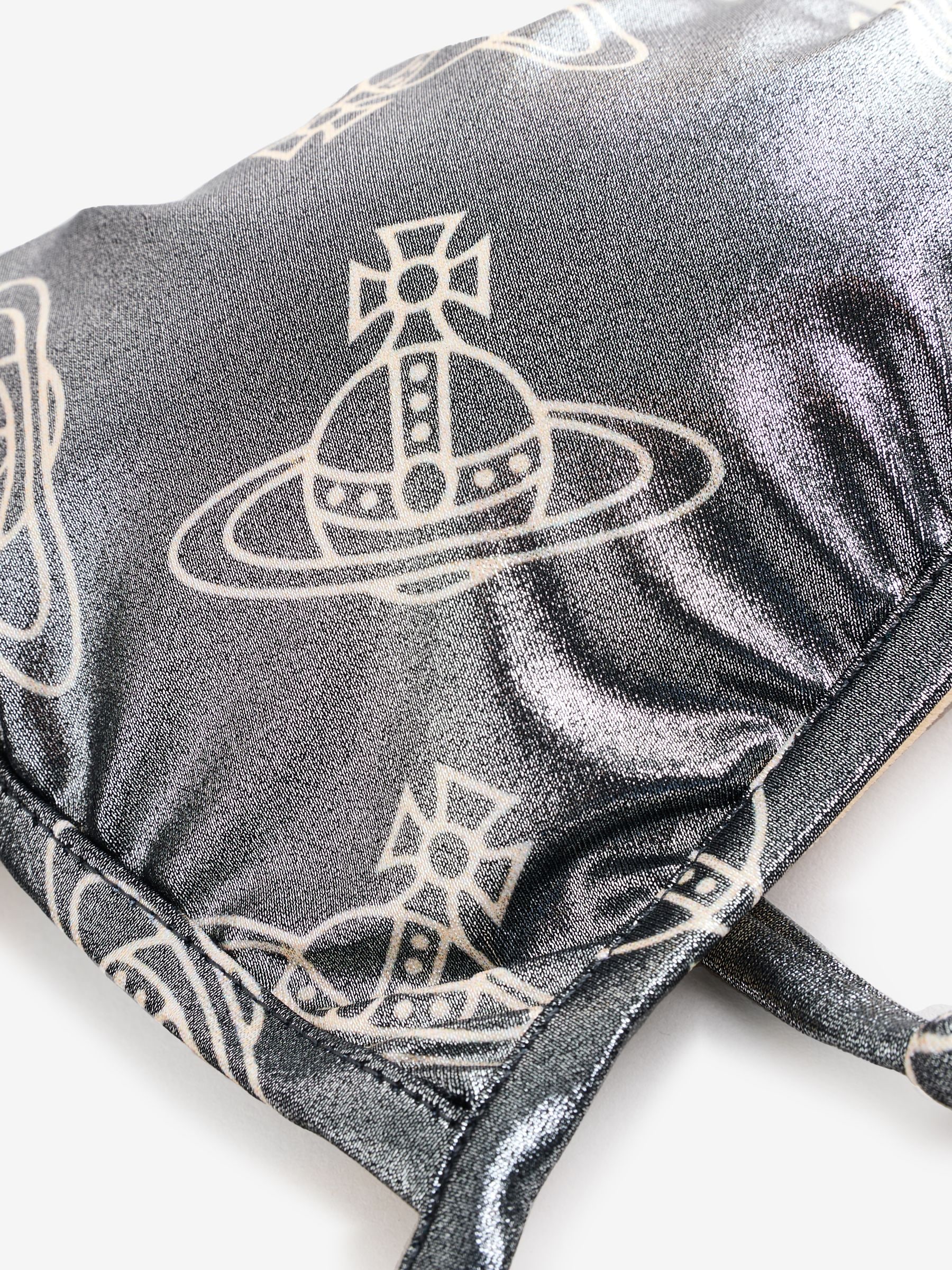 Buy Black Vivienne Westwood Anglo Orb Triangle Black Bikini from
