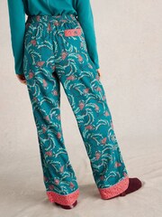 White Stuff Green Nina Organic Pyjamas Bottom - Image 2 of 6
