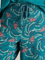 White Stuff Green Nina Organic Pyjamas Bottom - Image 4 of 6