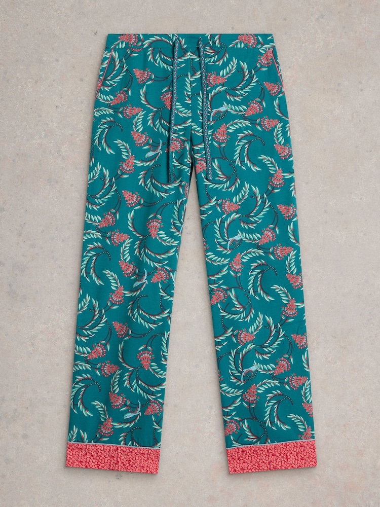 White Stuff Green Nina Organic Pyjamas Bottom - Image 6 of 6 White Stuff Green Nina Organic Pyjamas Bottom - Image 6 of 6