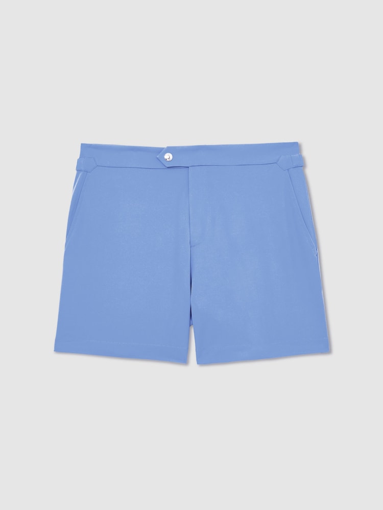 Reiss French Blue Sun Side-Adjuster Swim Shorts - Image 2 of 6