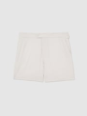 Reiss Off White Sun Side-Adjuster Swim Shorts - Image 2 of 5