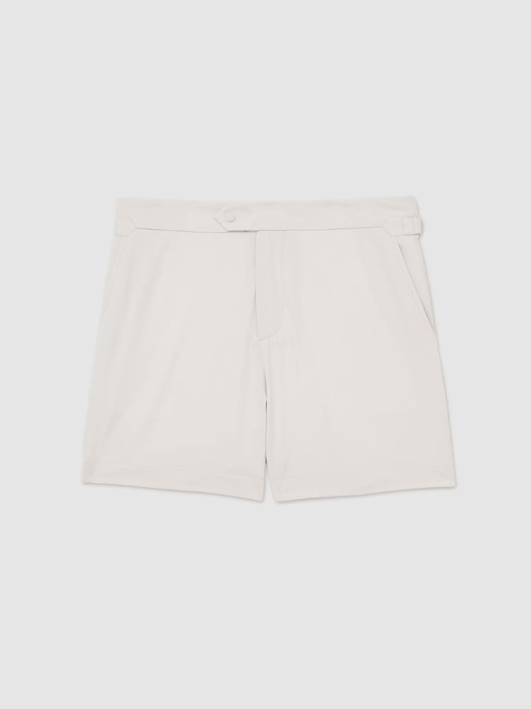 Off White - شورت سباحة قابل للضبط من الجنب Sun من Reiss - صورة 2 من 7 Off White - شورت سباحة قابل للضبط من الجنب Sun من Reiss - صورة 2 من 7