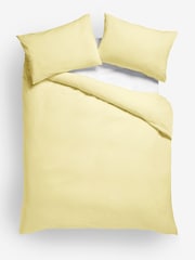 Pure 100% Cotton 144 Thread Count Duvet Cover and Pillowcase Set - Изображение 2 из 3