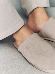 Stone Textured Mule Slippers - Image 2 of 8