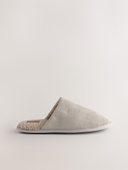 Stone Textured Mule Slippers - Image 4 of 8