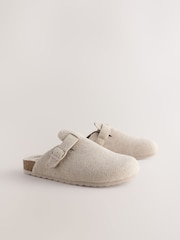 Stone Buckle Mule Slippers - Image 1 of 5