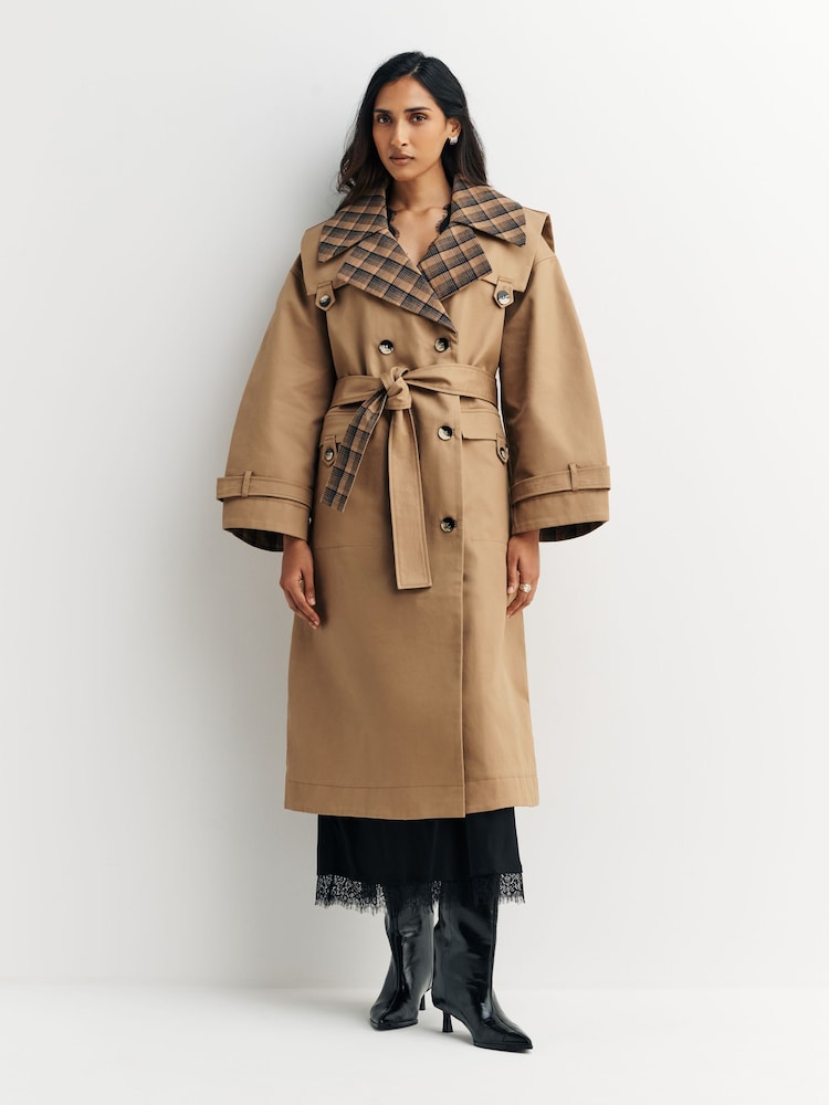 Ganni Beige Coat - Image 1 of 6