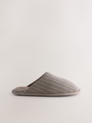 Brown Stripe Mule Slippers - Image 4 of 8