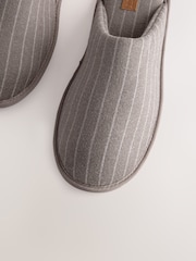 Brown Stripe Mule Slippers - Image 7 of 8