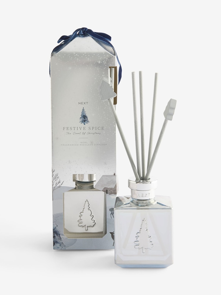 Silver Festive Spice 180ml Diffuser - Image 3 of 3