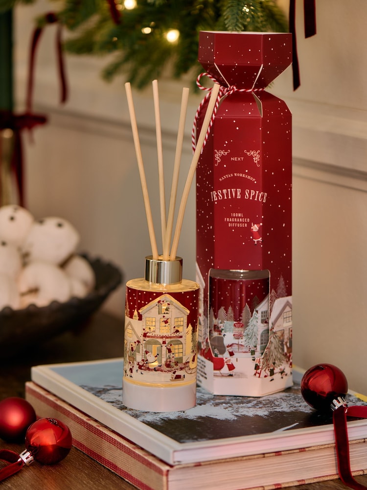 Santa Festive Spice 100ml Light Up Reed Diffuser - Image 1 of 3