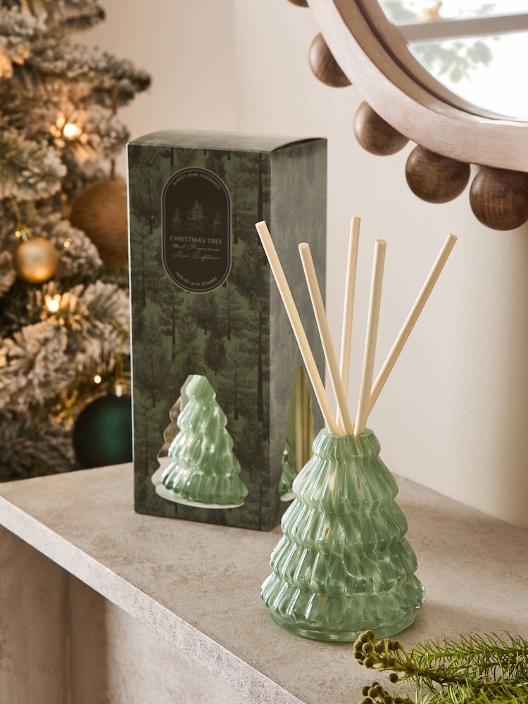 Christmas Tree Pine Needle & Eucalyptus Festive 100ml Diffuser - Image 1 of 3