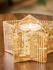 Gold Festive Spice Light Up Candle - Image 2 of 3