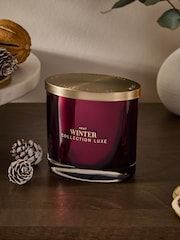 Pink Pepper & Cassis Collection Luxe Winter Single Wick Candle - Image 2 of 4
