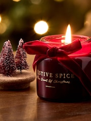 Red Festive Spice Mini Candle - Image 3 of 3