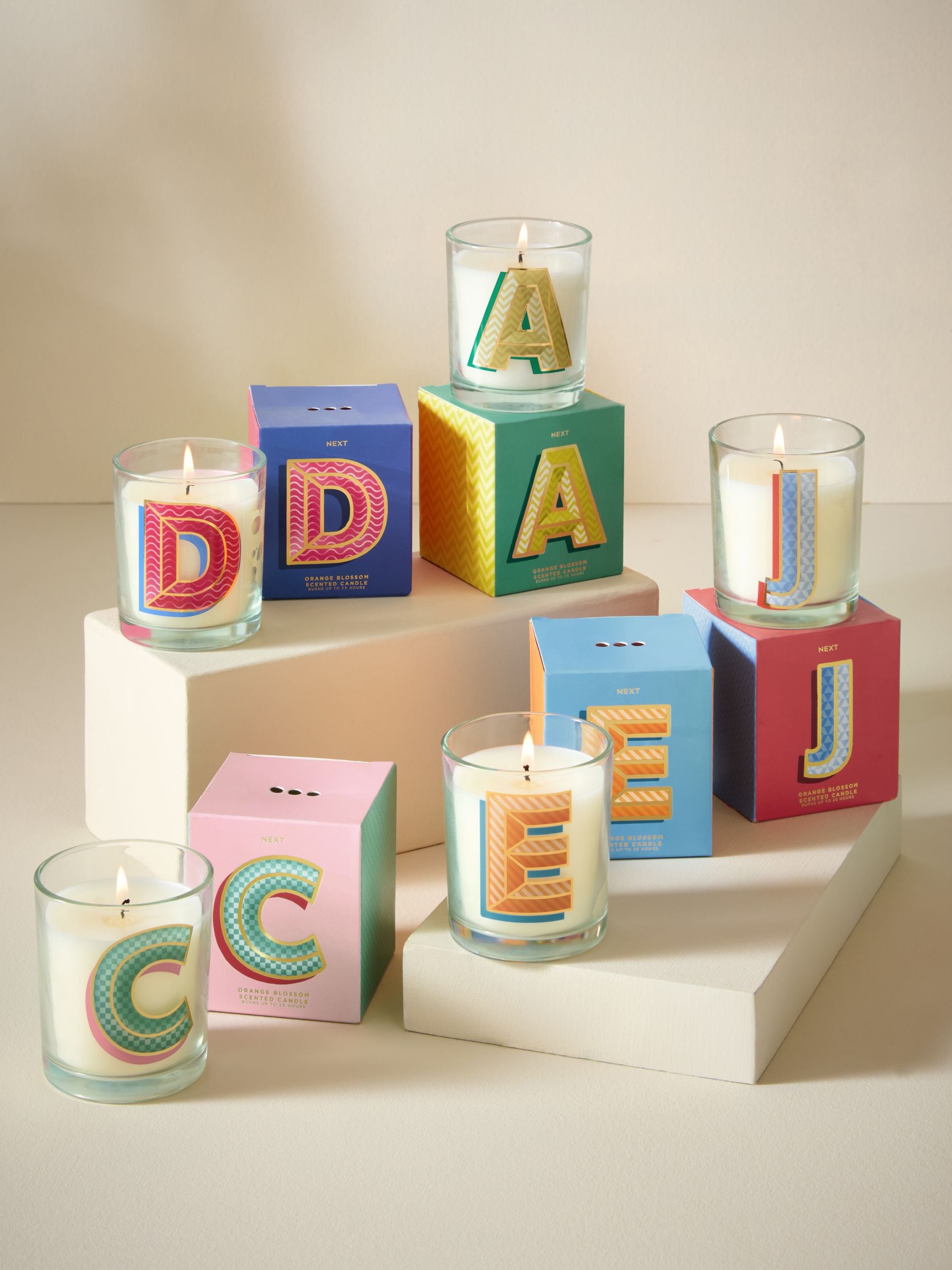 Buy Multi Monogram Orange Blossom Candle from the Next UK online shop