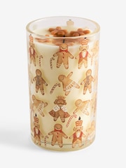 Natural Gingerbread Pillar Candle - Image 3 of 3