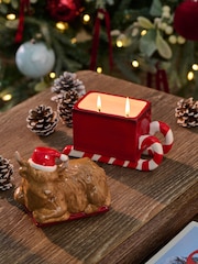 Natural Christmas Hamish Decorative Festive Spice Candle - Image 1 of 3