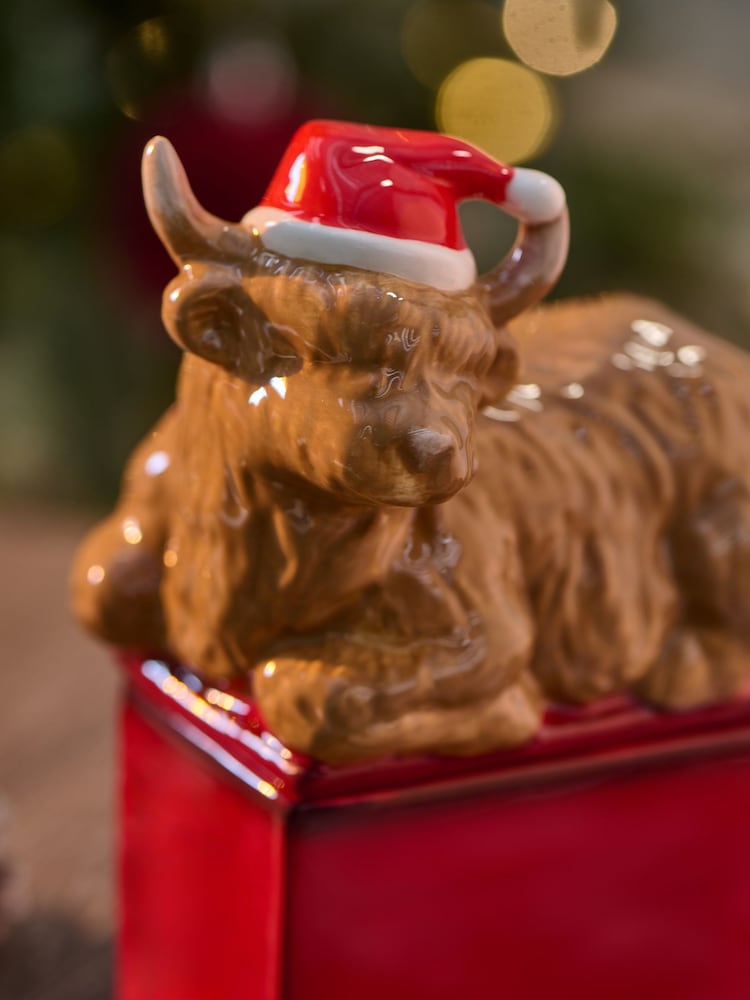 Natural Christmas Hamish Decorative Festive Spice Candle - Image 2 of 3