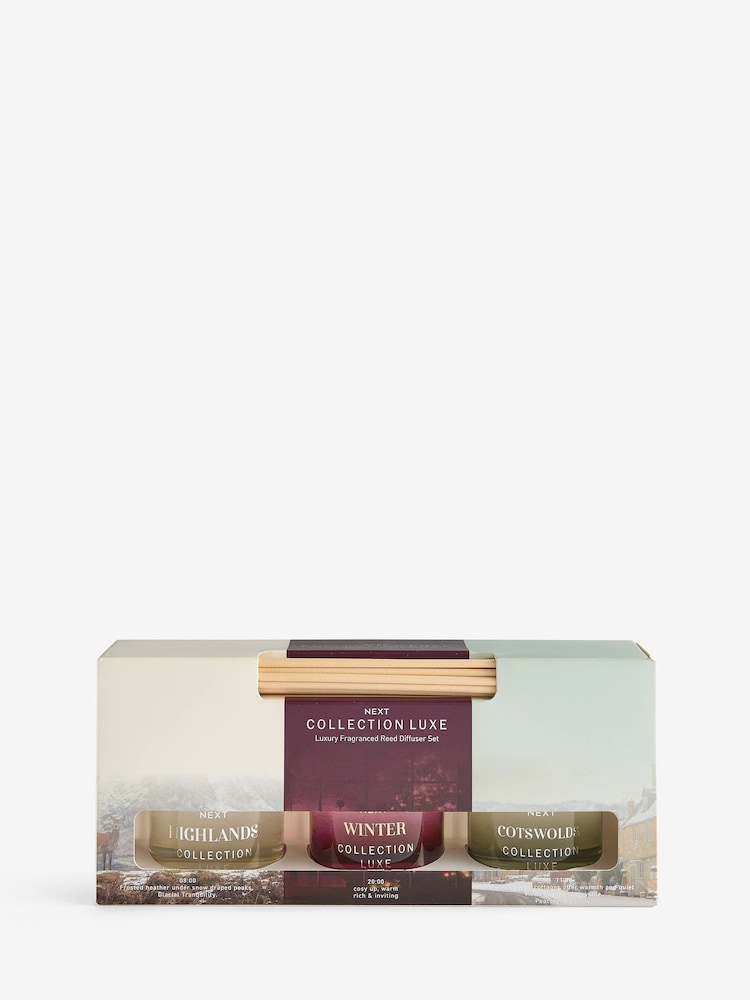 Set of 3 Collection Luxe Christmas 40ml Diffusers - Image 1 of 1