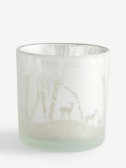 Silver Festive Spice Light Up Candle - Image 3 of 3