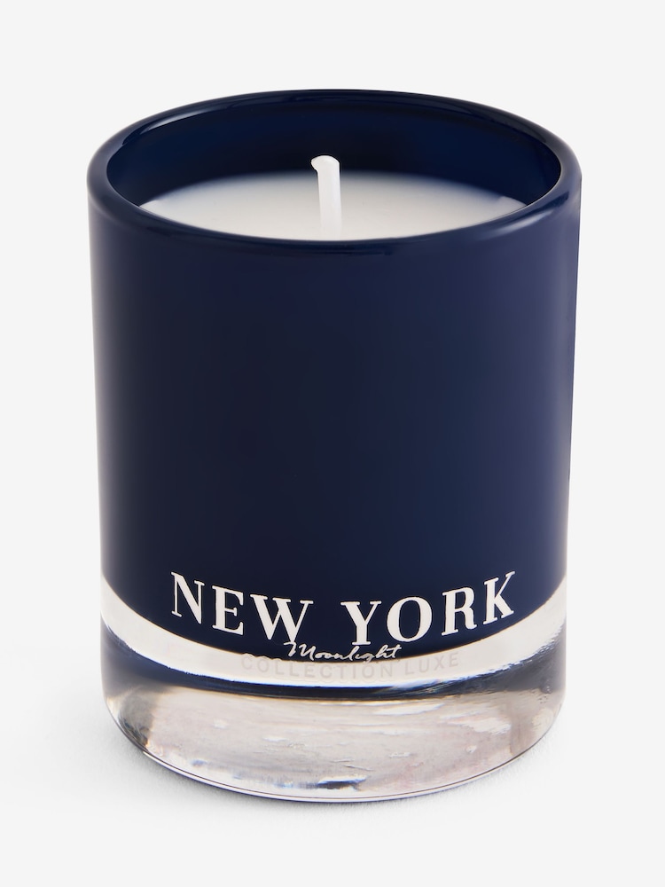 Moonlight Amber & Jasmine Collection Luxe New York Mini Candle - Image 1 of 1 Moonlight Amber & Jasmine Collection Luxe New York Mini Candle - Image 1 of 1
