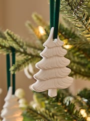 Christmas Tree Pine Needle & Eucalyptus Festive Hanging Decoration - Image 3 of 4