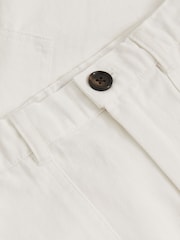 Reiss Stone Todd 13-14 yrs 100% Cotton Straight Leg Cargo Trousers - Image 4 of 4