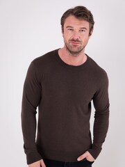 Lakeland Clothing Winster Crew Neck 100% Cotton Jumper - Image 1 of 7