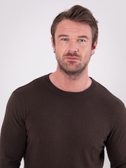 Lakeland Clothing Winster Crew Neck 100% Cotton Jumper - Image 6 of 7