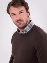 Lakeland Clothing Winster Crew Neck 100% Cotton Jumper - Image 7 of 7