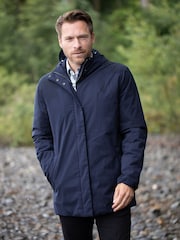 Lakeland Clothing Blue Thirlmere Raincoat - Image 2 of 9