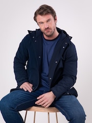 Lakeland Clothing Blue Thirlmere Raincoat - Image 4 of 9