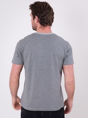 Grau - Lakeland Clothing Striped 100% Cotton T-Shirt - Bild 4 von 4