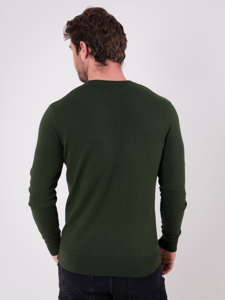 Lakeland Clothing Winster Crew Neck 100% Cotton Jumper - Image 4 of 7