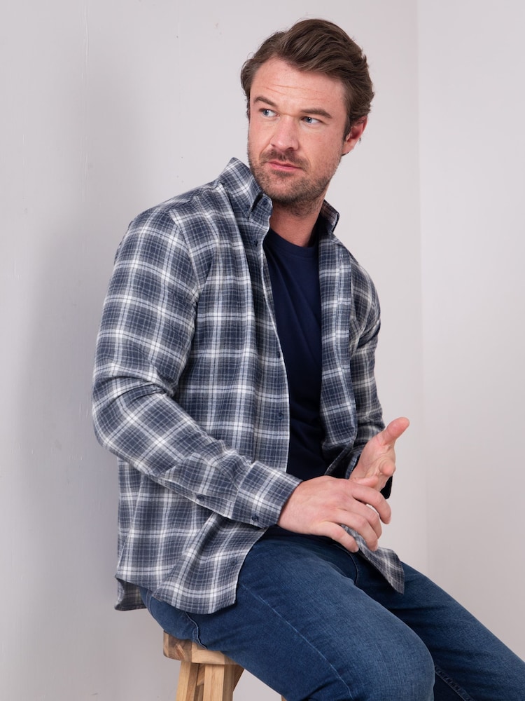 Lakeland Clothing Light Wastwater Check Shirt - Image 7 of 7