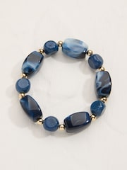 FatFace Beaded Stretch Bracelet - Image 1 of 2
