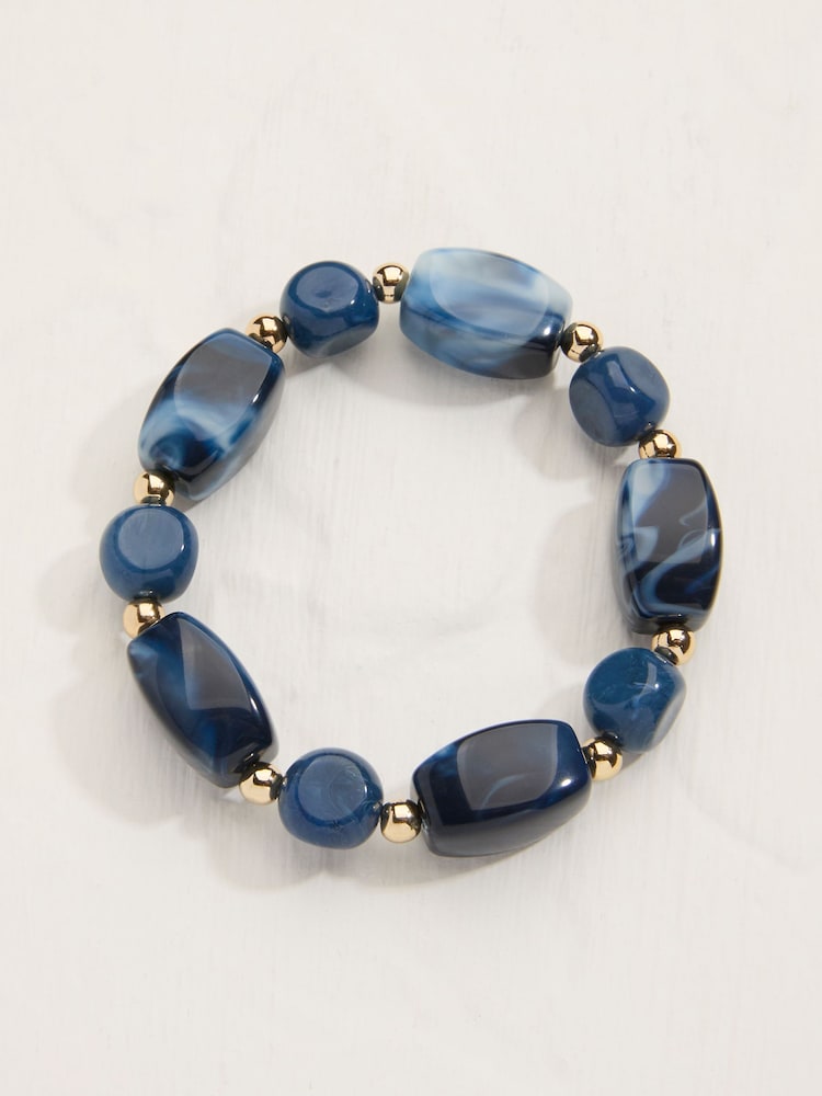 FatFace Beaded Stretch Bracelet - Image 1 of 2