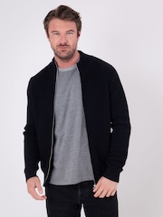 Lakeland Clothing Braithwaite Full Zip черный джемпер - Image 4 of 5
