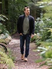 Lakeland Clothing Braithwaite Full Zip черный джемпер - Image 5 of 5