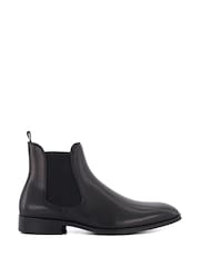 Dune London Black Wide Fit Mandatory Suede Chelsea Boots - Image 2 of 6