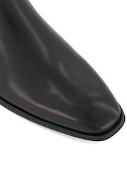 Dune London Black Wide Fit Mandatory Suede Chelsea Boots - Image 6 of 6