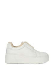 Dune London White Esthie Slip On Trainers - Image 2 of 6