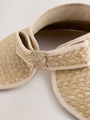 Natural Oversized Bow Detail Visor - Image 4 of 4
